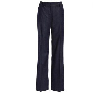 Equipment Blue Straight Leg Pants